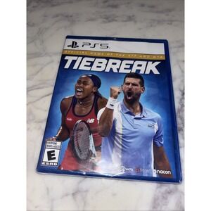 Tiebreak The Official Game of the ATP and WTA PS5 Brand New Game Rare Us Version